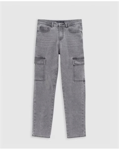 Джинсы для мальчиков с карманами серого цвета, серый Ikks
