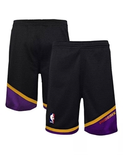 Шорты Swingman для больших мальчиков и девочек Black Phoenix Suns Hardwood Classics Mitchell and ness