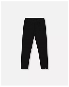 Леггинсы в рубчик для девочек, черные - Малыш|Ребенок, черный Deux par deux