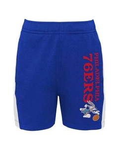 Шорты для больших мальчиков и девочек Royal Philadelphia 76ers Space Jam 2 Slam Dunk Mesh Outerstuff