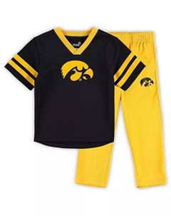 Комплект из майки и брюк Iowa Hawkeyes Red Zone для мальчиков дошкольного возраста, черный, золотой Outerstuff