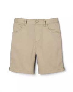 Короткие шорты из твила для маленьких девочек, коричневый/бежевый French toast