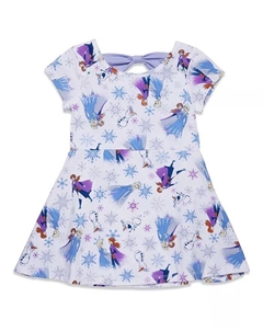 Платье фигуристки Диснея, мультиколор Frozen