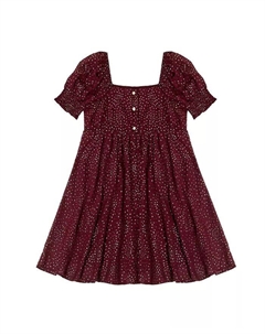 Платье из блестящего шифона для больших девочек, красный Trixxi