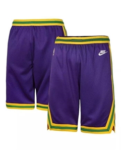 Nba Big Boys and Girls Purple Utah Jazz Classic Edition шорты Swingman Nike