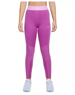 Леггинсы средней посадки Therma-FIT для больших девочек Pro, фиолетовый Nike