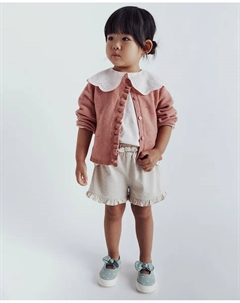 Простые шорты плюмети, бежевый Сфера