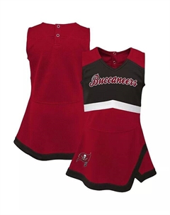 Платье-джемпер для девочек Tampa Bay Buccaneers Cheer Captain, красное Outerstuff
