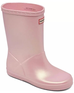 Оригинальные первые классические резиновые сапоги Nebula для девочек от Finish Line, розовый Hunter