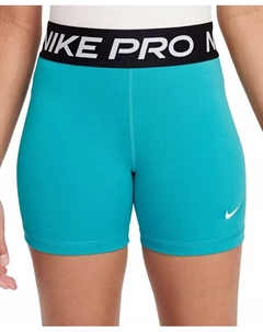 Шорты Pro Big Girl's 3", зеленый Nike