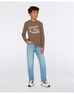Джинсы Big Boys Light Straight Fit с пятью карманами Scotch&soda