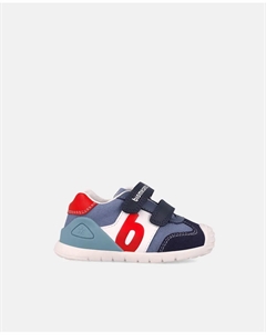 Повседневные кеды для девочек с круглым и укрепленным носком, синий Biomecanics