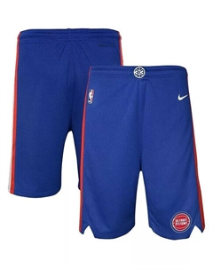 Синие шорты Big Boys Detroit Pistons Icon Edition в сетку Performance Swingman, синий Nike