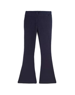 Леггинсы-клеш Mightily Girls из органического хлопка, изготовленные по принципу справедливой торговли, для йоги, синий Mightly