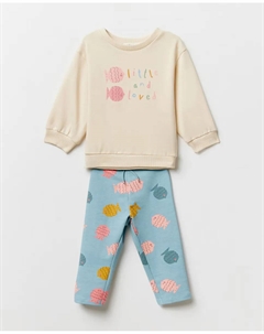 Комплект для девочки, синий Сфера