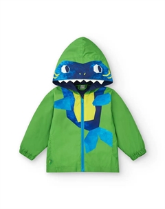 Зеленая ветровка для мальчиков с рисунком акулы, зеленый Tuc tuc