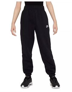 Спортивные брюки Big Kids Sportswear Club из флиса с логотипом, черный Nike
