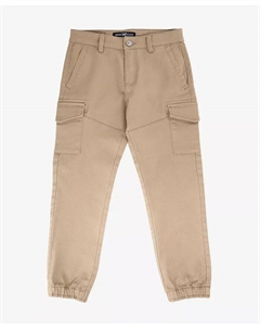Брюки-карго для бега на работу для больших мальчиков 8–18 лет, коричневый/бежевый Xray
