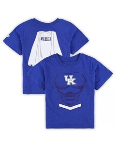 Футболка для малышей, мальчиков и девочек, Royal Kentucky Wildcats, супергерой Champion