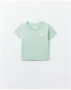 Обычная футболка, светло-зеленый Сфера