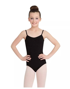 Купальник-комбинезон для девочек с V-образным вырезом, черный Capezio
