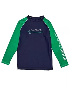 Темно-синий топ Wave LS Rash, синий Snapper rock