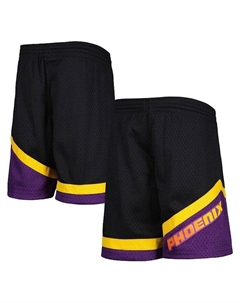 Шорты Big Boys Black Phoenix Suns 2001-02 Hardwood Classics Swingman, черный Mitchell and ness