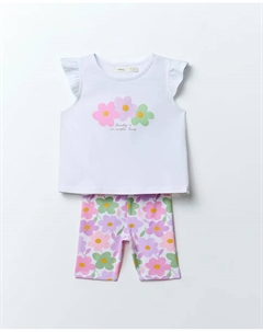 Комплект с оборками на рукавах, белый Сфера