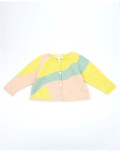 Пиджак для девочки с принтом и застежкой на пуговицы, мультиколор Fina ejerique