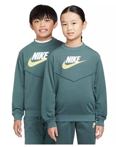 Спортивный костюм для больших детей, зеленый Nike