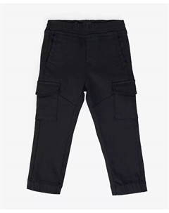 Брюки-карго для бега с эластичной резинкой на талии для мальчиков, черный Xray