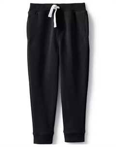 Спортивные штаны для девочек Jogger, черный Lands' end
