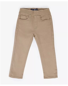 Брюки для мальчиков с эластичной талией и пятью карманами, коричневый/бежевый Xray