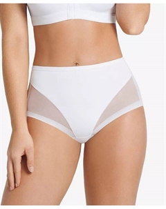 Женские по-настоящему незаметные удобные утягивающие трусики, белый Leonisa