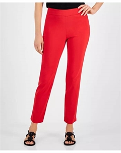 Женские брюки-карго Cambridge Woven Pull-On, красный Jm collection