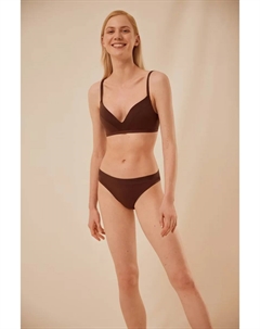Бразильские трусы Naked Collection, темно-коричневый Ysabel mora