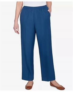 Классические эластичные короткие брюки со средней посадкой, синий Alfred dunner