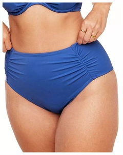 Плюс размер Bobbie Купальник Низ бикини с высокой талией, синий Adore me