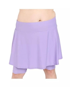Юбка для плавания миди больших размеров, фиолетовый Calypsa