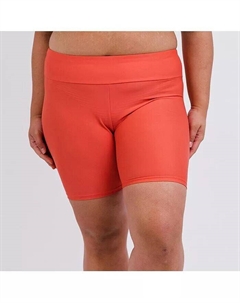 Плавки-шорты до середины бедра больших размеров, оранжевый Calypsa