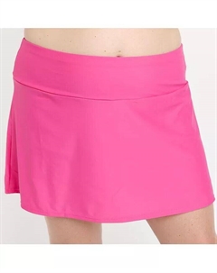 Короткая юбка для плавания больших размеров, розовый Calypsa