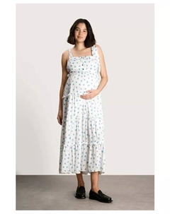 Платье Мары, синий Nom maternity