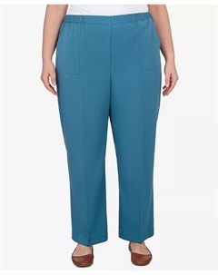 Сбалансированные брюки средней длины Sedona Sky Sedona больших размеров, синий Alfred dunner
