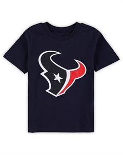 Темно-синяя футболка с логотипом Toddler Houston Texans Primary, синий Outerstuff