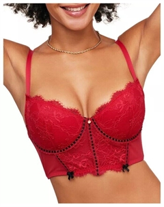 Комплект из бюстгальтера и трусиков Yara, бежевый Adore me