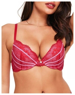 Suki Комплект из бюстгальтера и трусиков, розовый Adore me