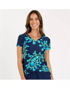 Женский купальник Adele с v-образным вырезом, мультиколор Calypsa