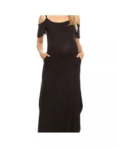 Платье макси для беременных Lexi, черный White mark