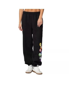 Женские бильярдные свободные спортивные штаны, черный Edikted