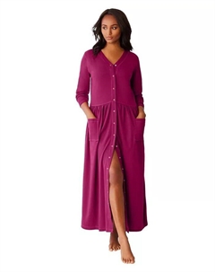 Only Necessities Женская длинная вязаная кофта-домик на кнопках спереди для больших размеров, мультиколор Only neccessities